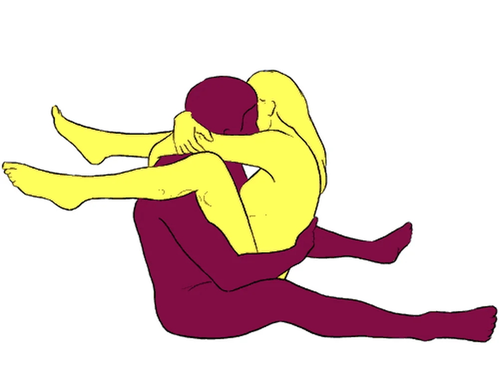 Basket sex position illustration