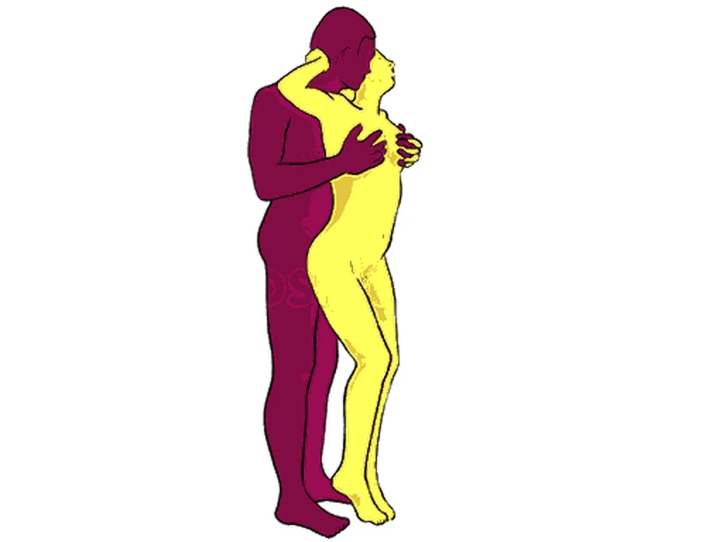 Candle sex position illustration