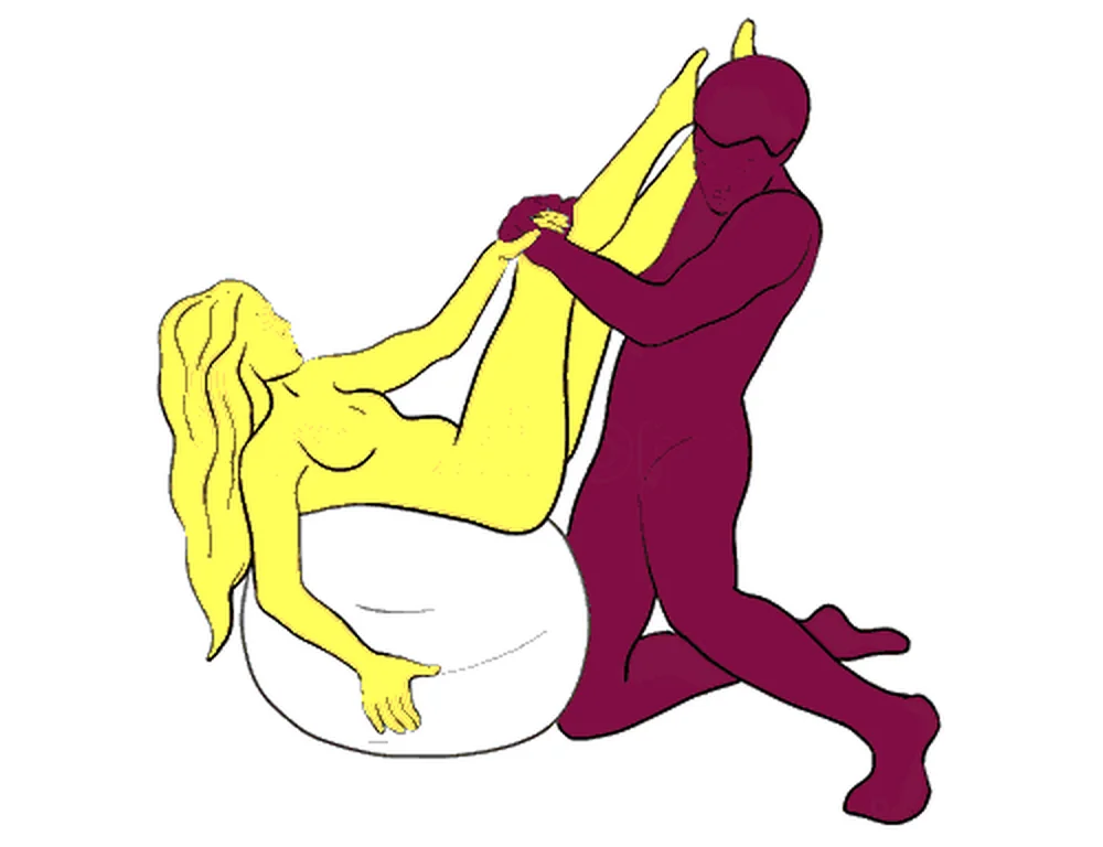 Catch sex position illustration