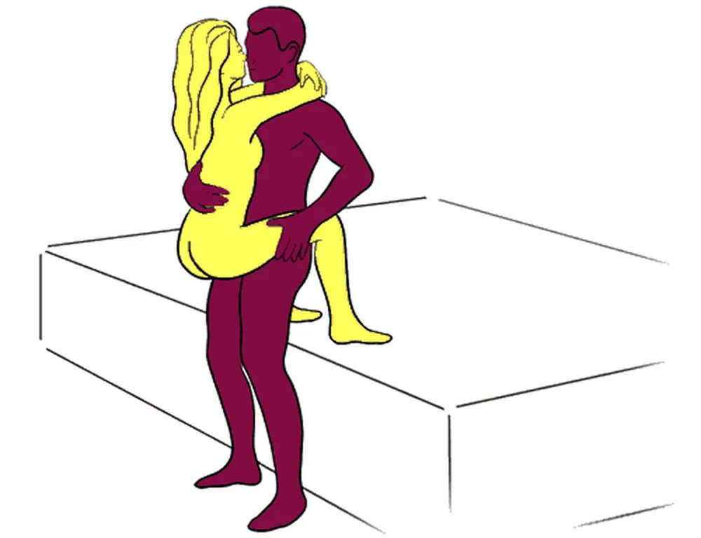 Column sex position illustration