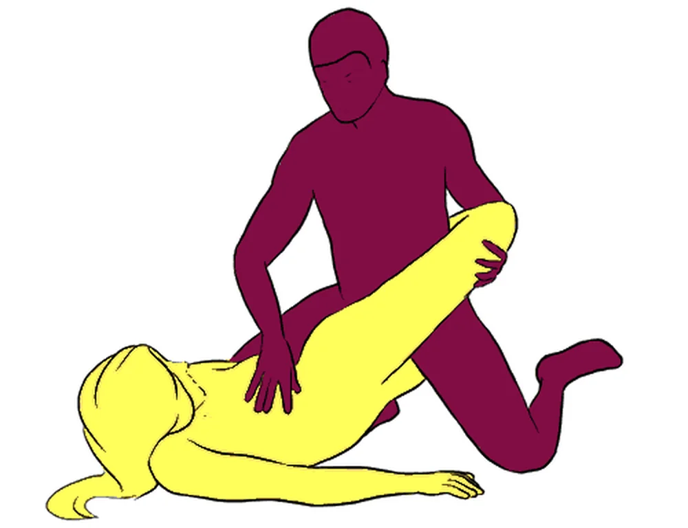 Corkscrew position illustration