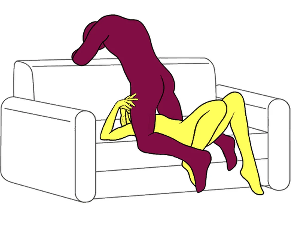 Deep Throat position illustration