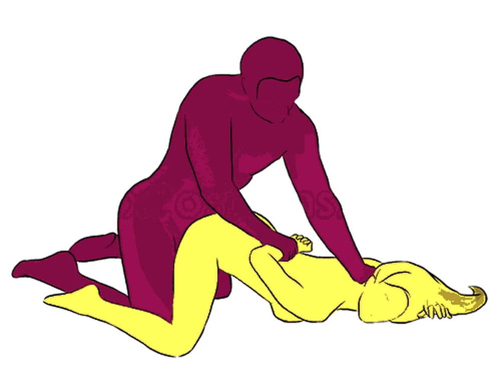 Downward Dog position illustration