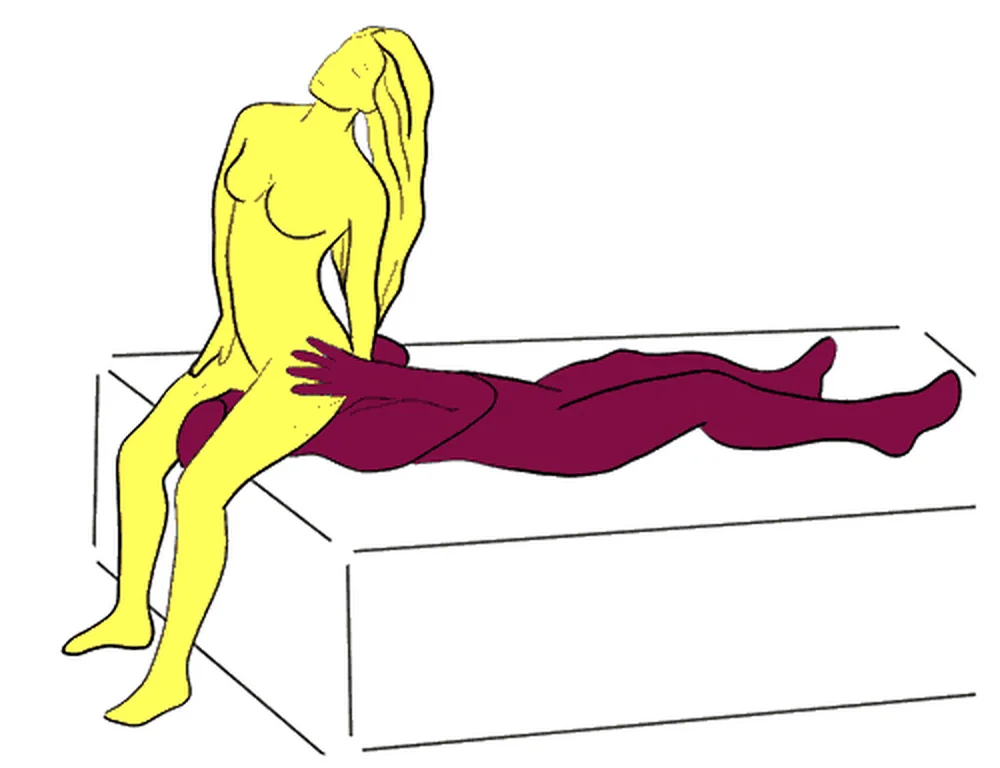 Face Sitting position illustration