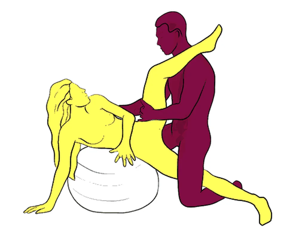 Fantasy sex position illustration