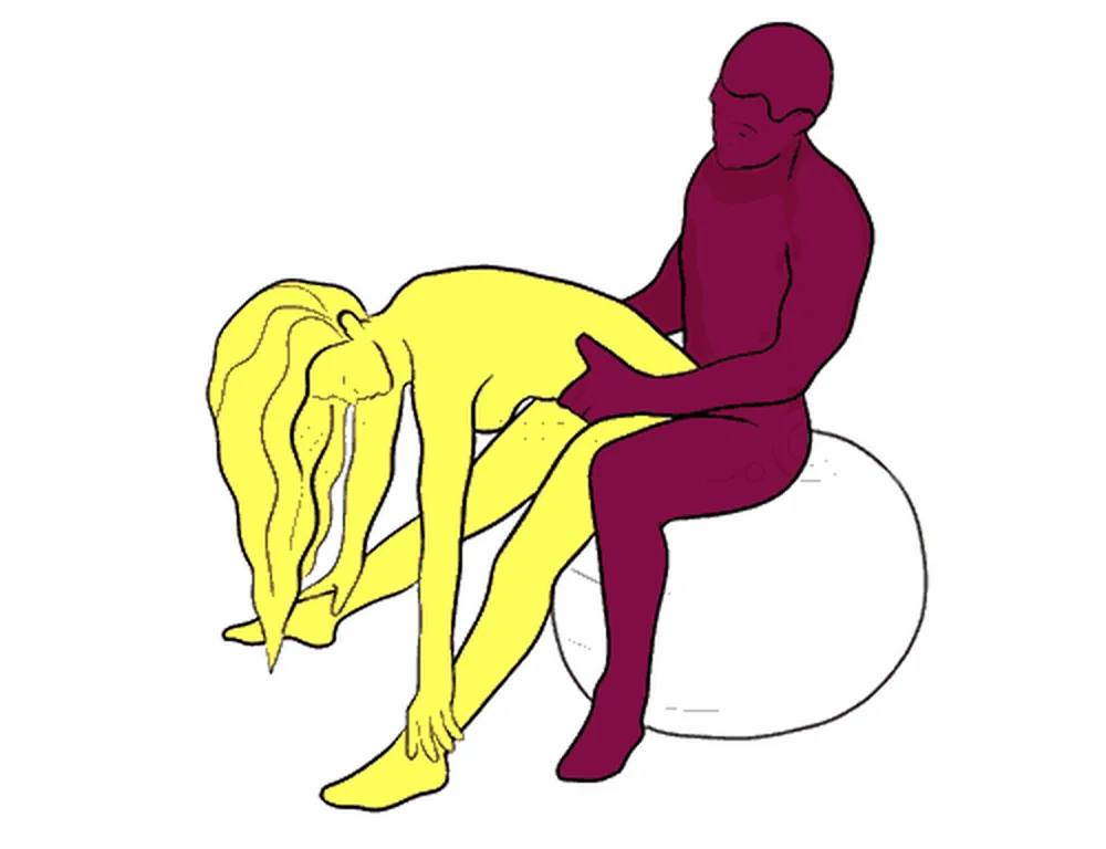 Holder sex position illustration