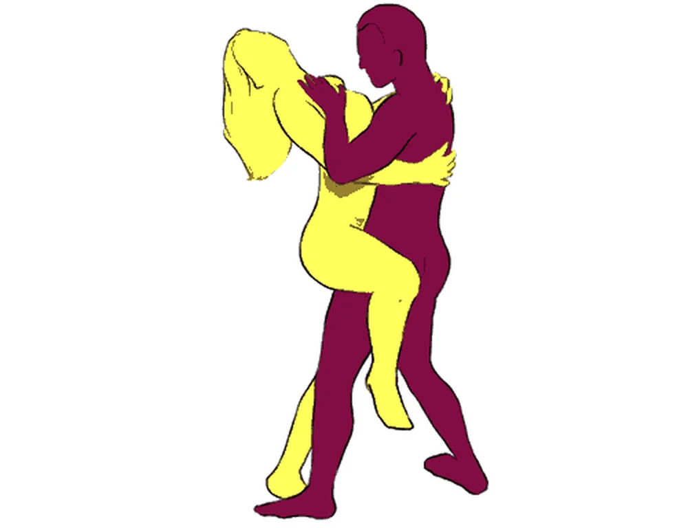 Indian Style sex position illustration