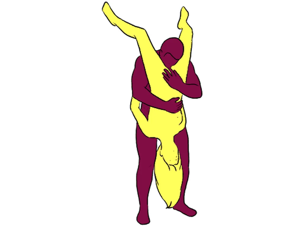 Lace sex position illustration