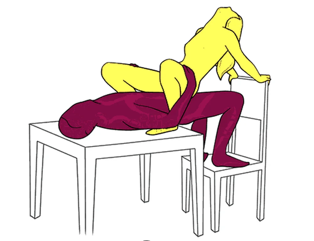 Look to the Sky sex position illustration