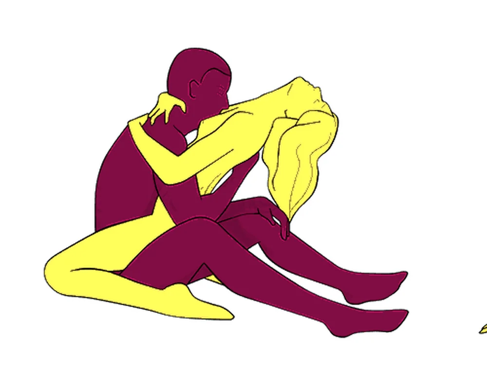 Lotus Flower sex position illustration
