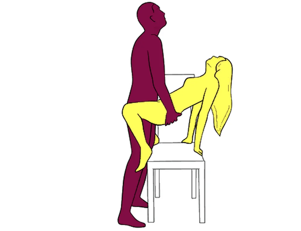 Midnight sex position illustration