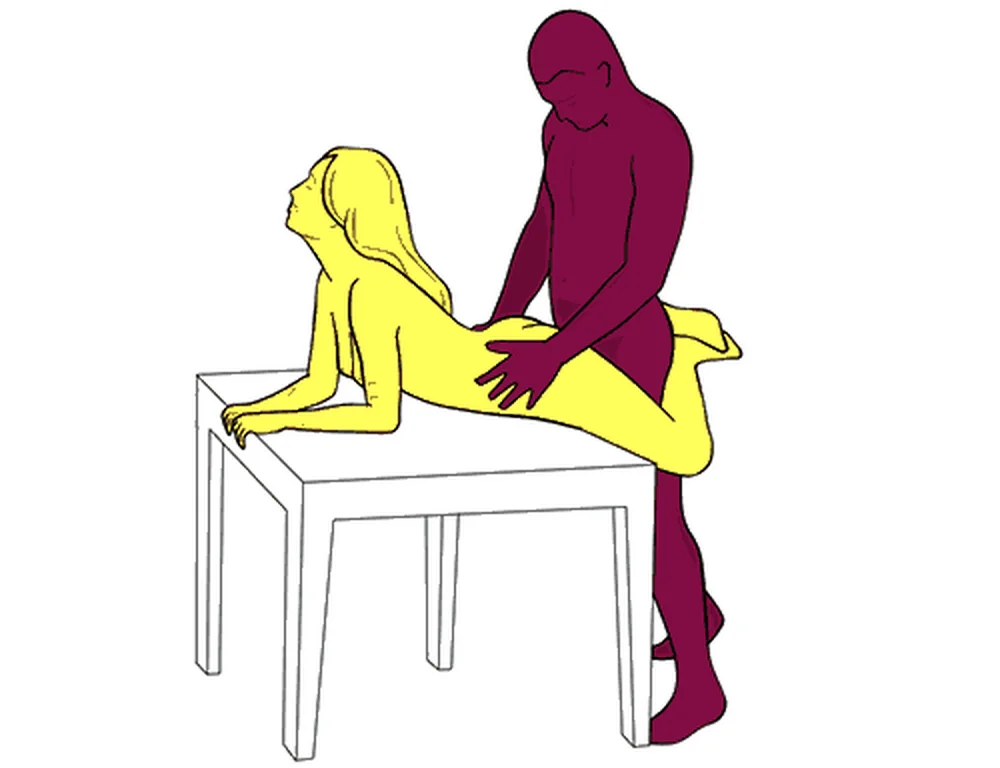 Orgasmic Penetration sex position illustration