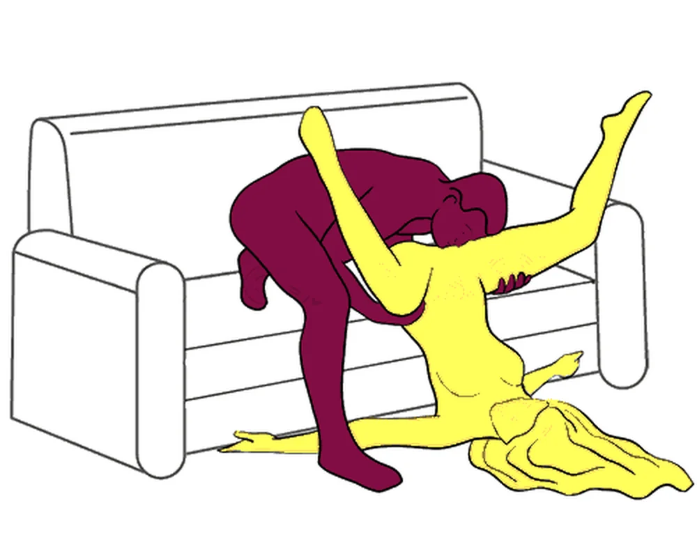 Pearl sex position illustration