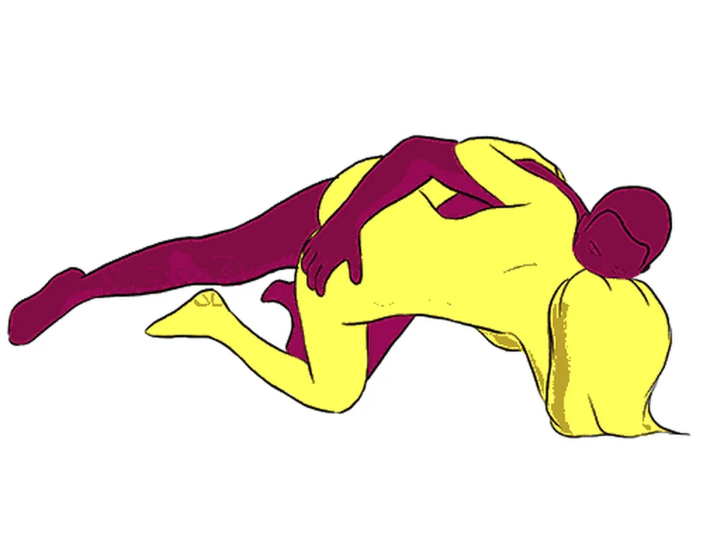 Plaid sex position illustration