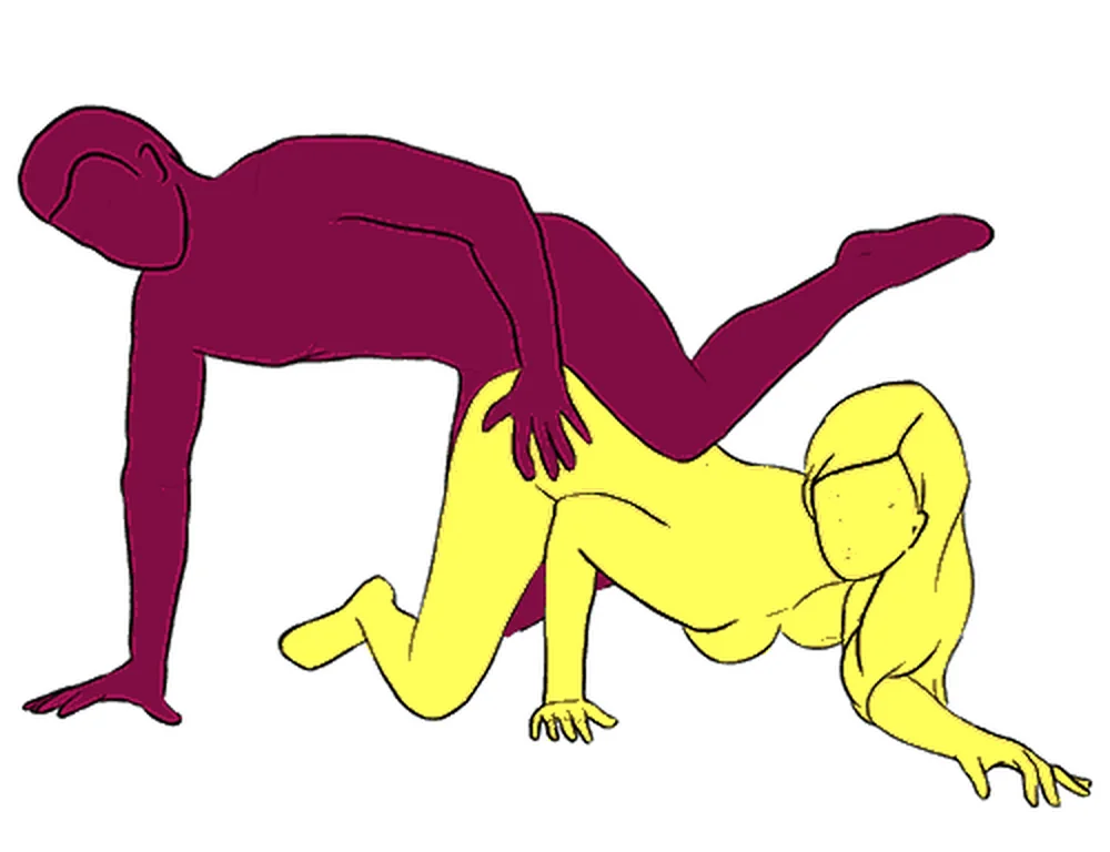 Praying Mantis position illustration
