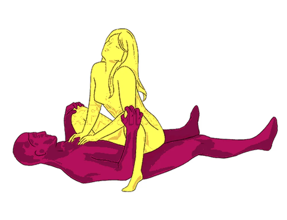 Princess sex position illustration