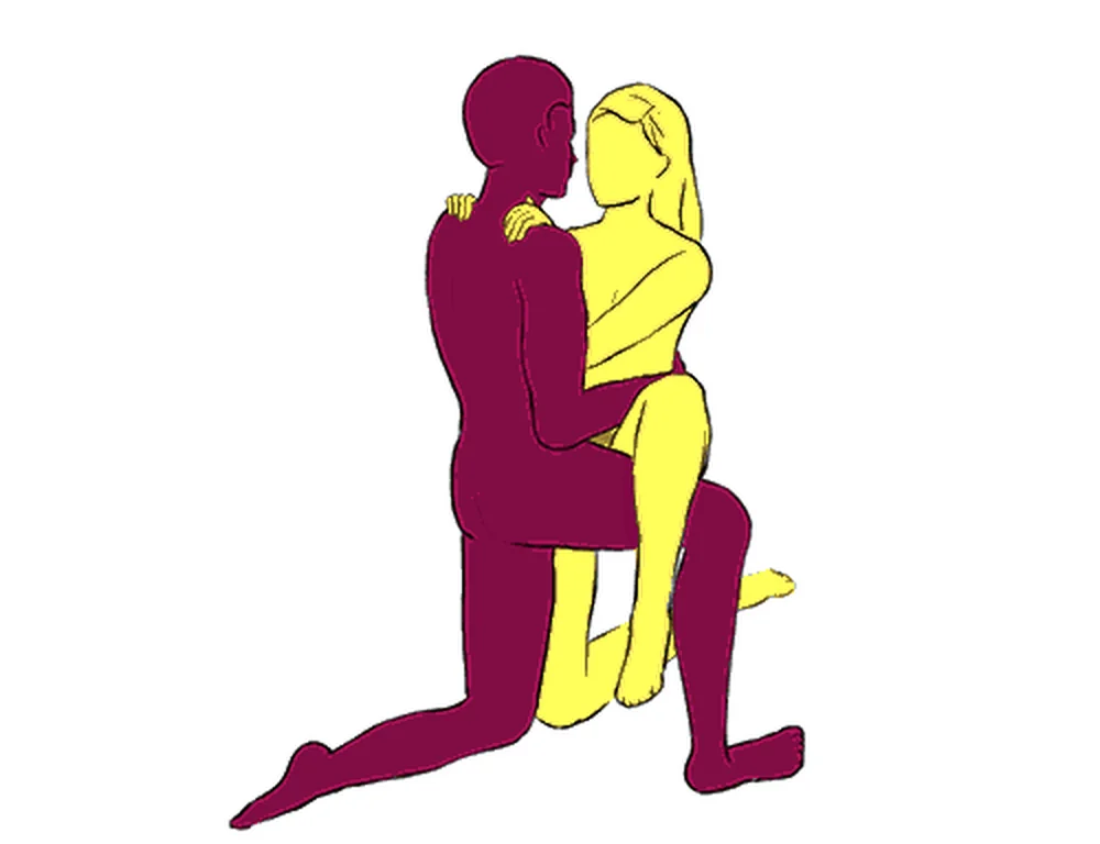 Reflection sex position illustration