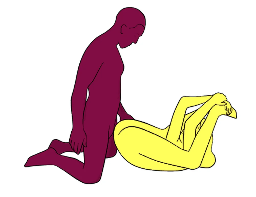 Seashell sex position illustration