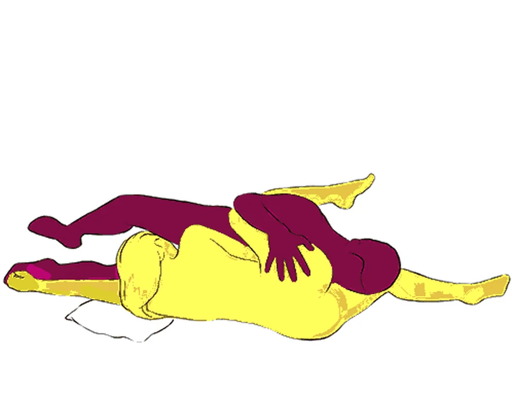 Shining sex position illustration