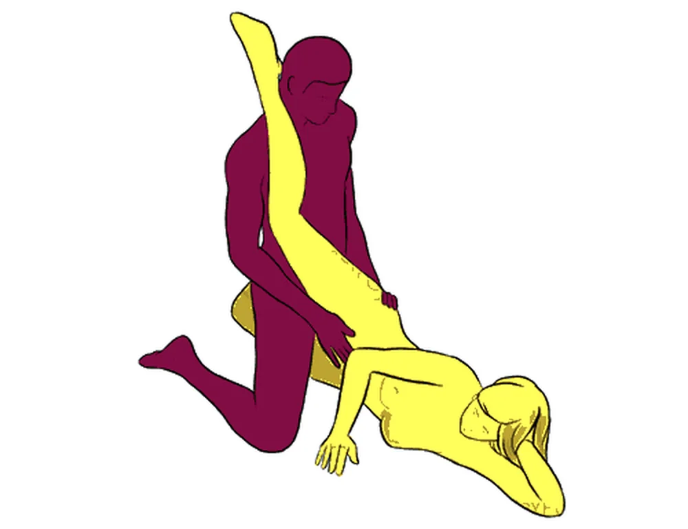 Spiderman position illustration