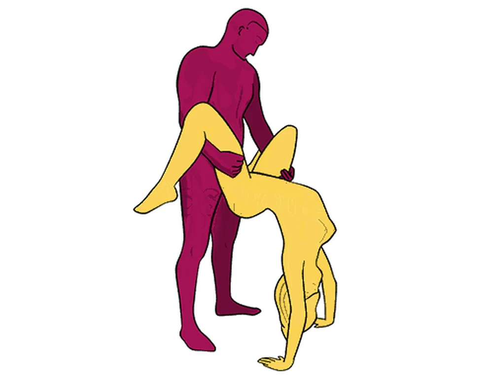 St. Valentine's Day sex position illustration