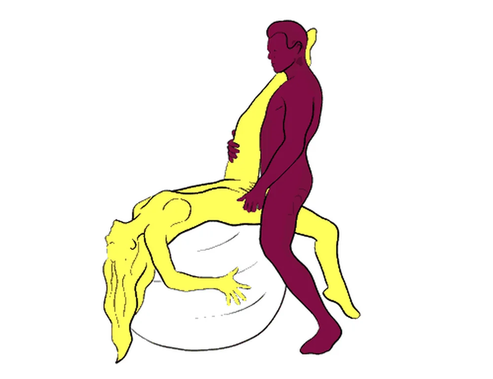 Stuntman position illustration