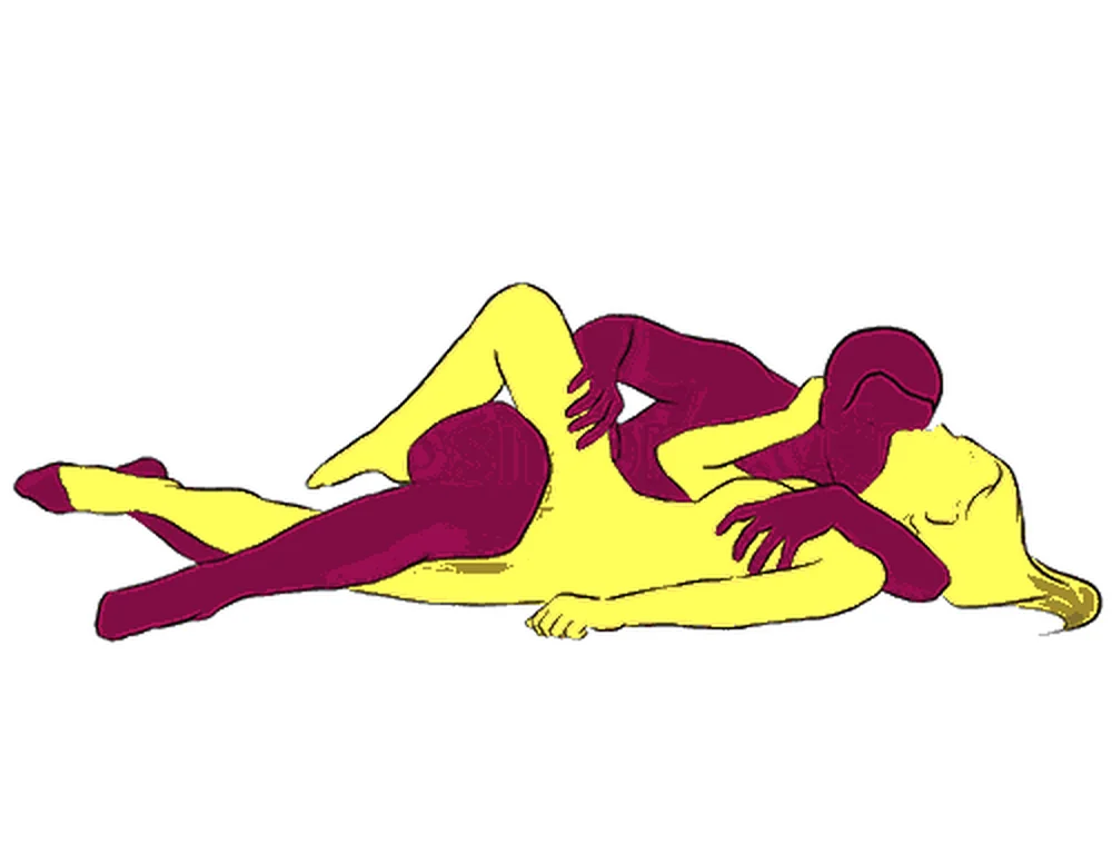 Tango sex position illustration