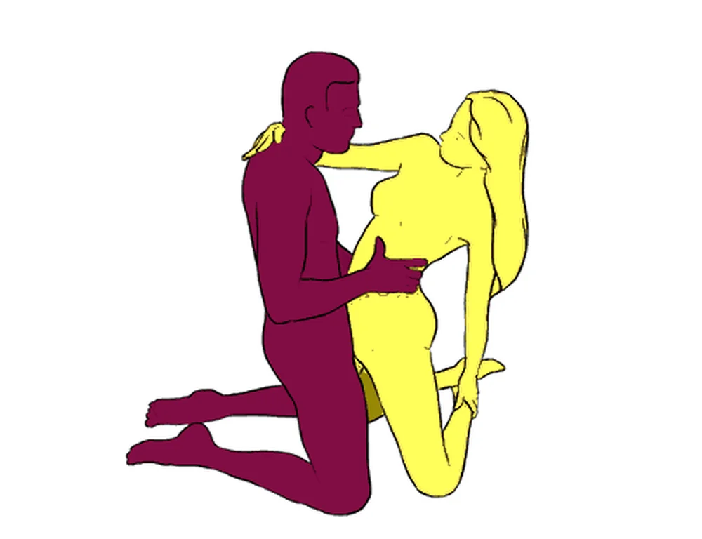 Twins sex position illustration