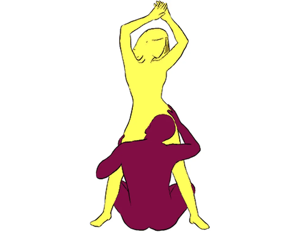 Virgo sex position illustration